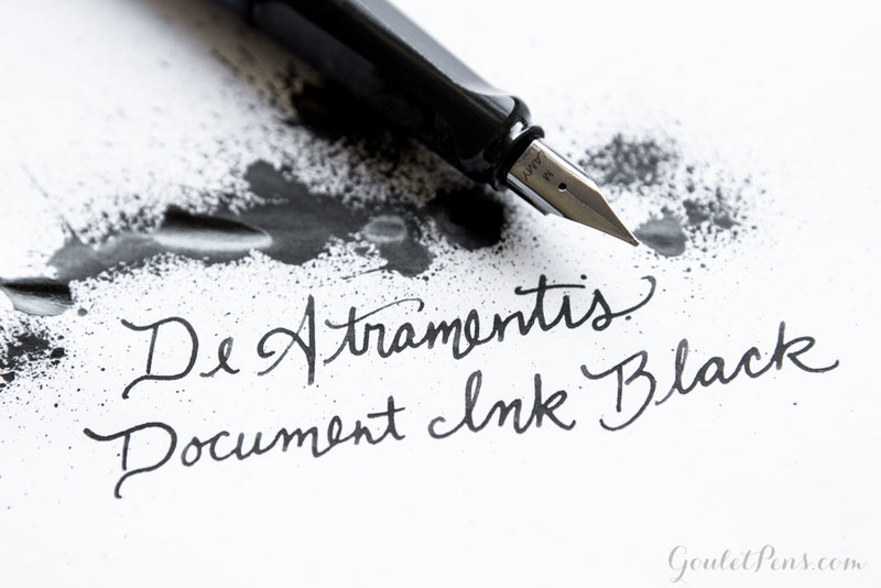 De Atramentis Document Ink Black - Ink Sample