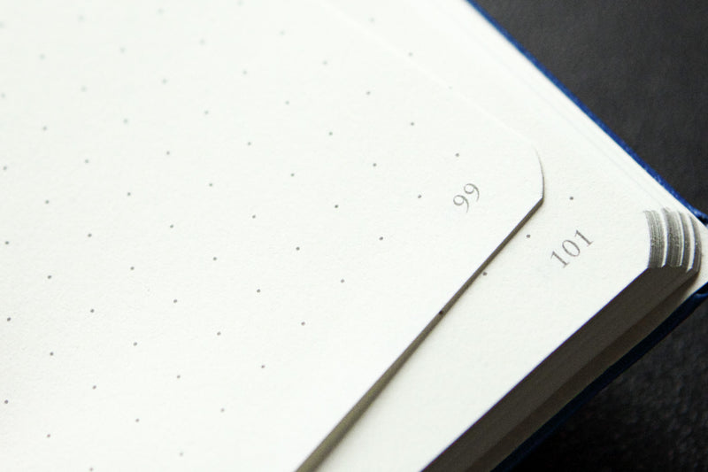 Leuchtturm1917 Medium A5 Notebook - Navy, Dot Grid