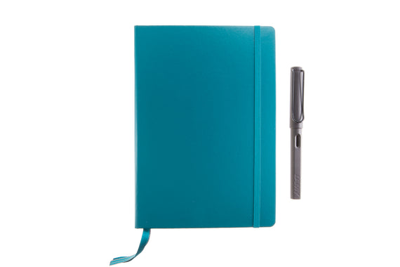 Leuchtturm1917 Medium A5 Notebook - Pacific Green, Lined (5.71 x 8.27)