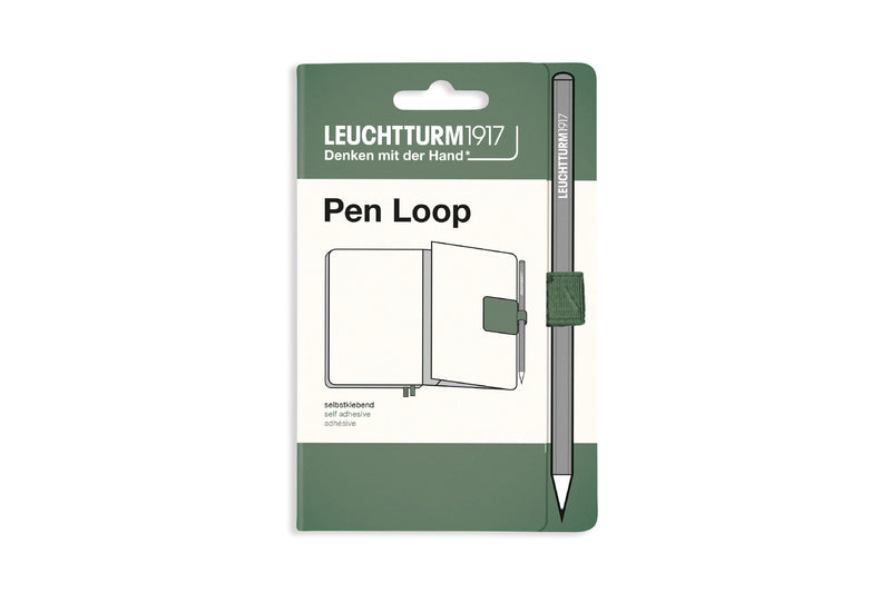 Leuchtturm1917 Pen Loop - Olive