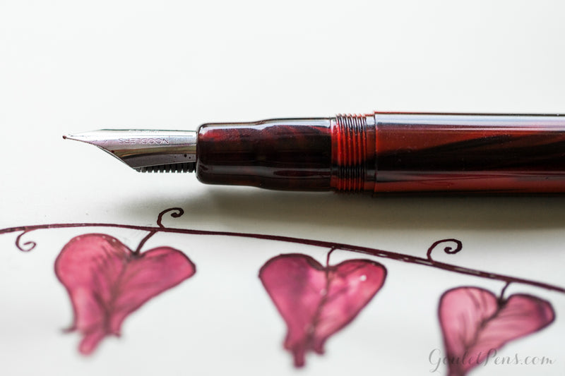 Noodler's Ahab Flex Fountain Pen - Cardinal Darkness