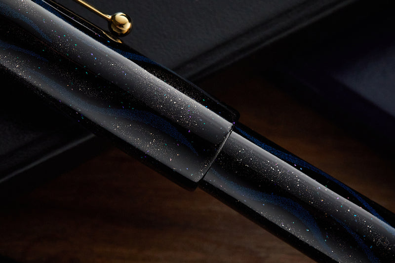 Namiki Aya Maki-e Fountain Pen - Seiryu Blue