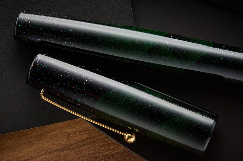 Namiki Aya Maki-e Fountain Pen - Tokiwa Green