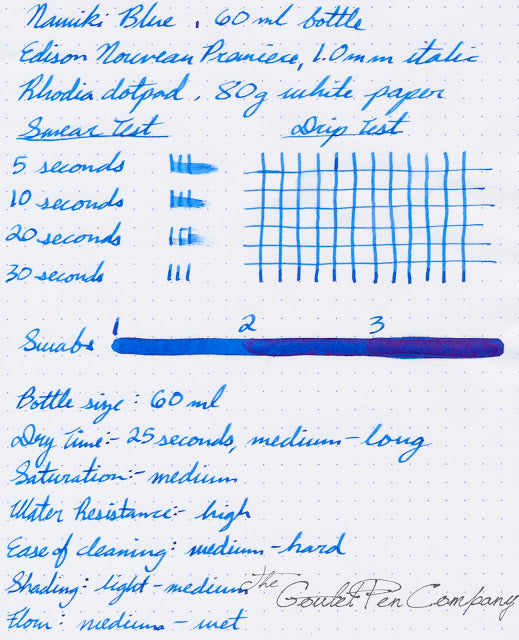 Pilot Namiki Blue - Ink Cartridges