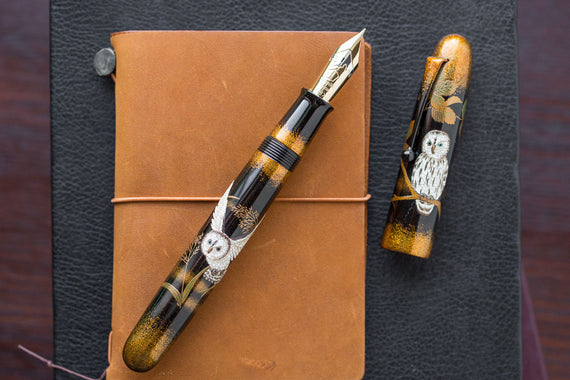 Namiki Emperor Maki-e Fountain Pen - The Owl