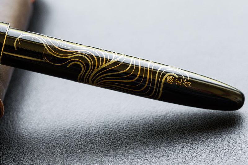 Namiki Nippon Art Maki-e Fountain Pen - Crane/Turtle