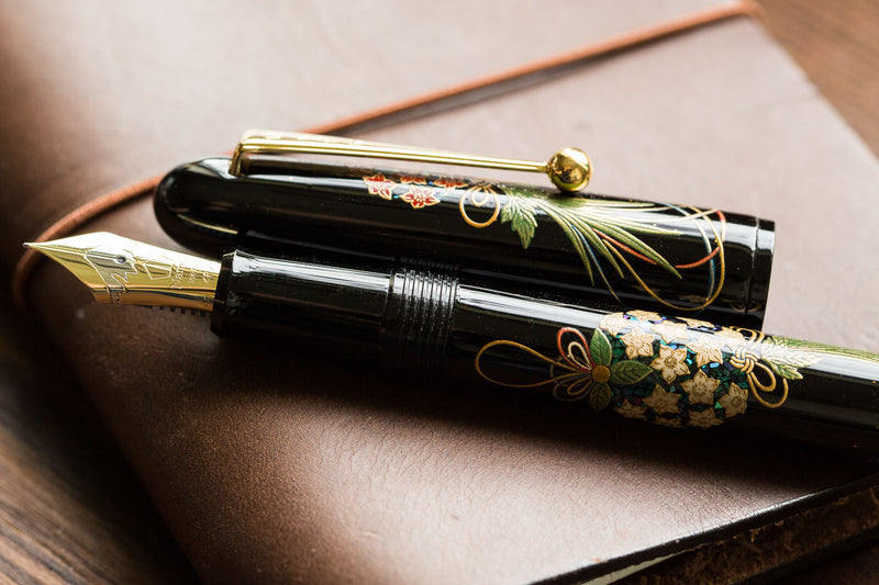 Namiki Yukari Maki-e Fountain Pen - Herb Decoration