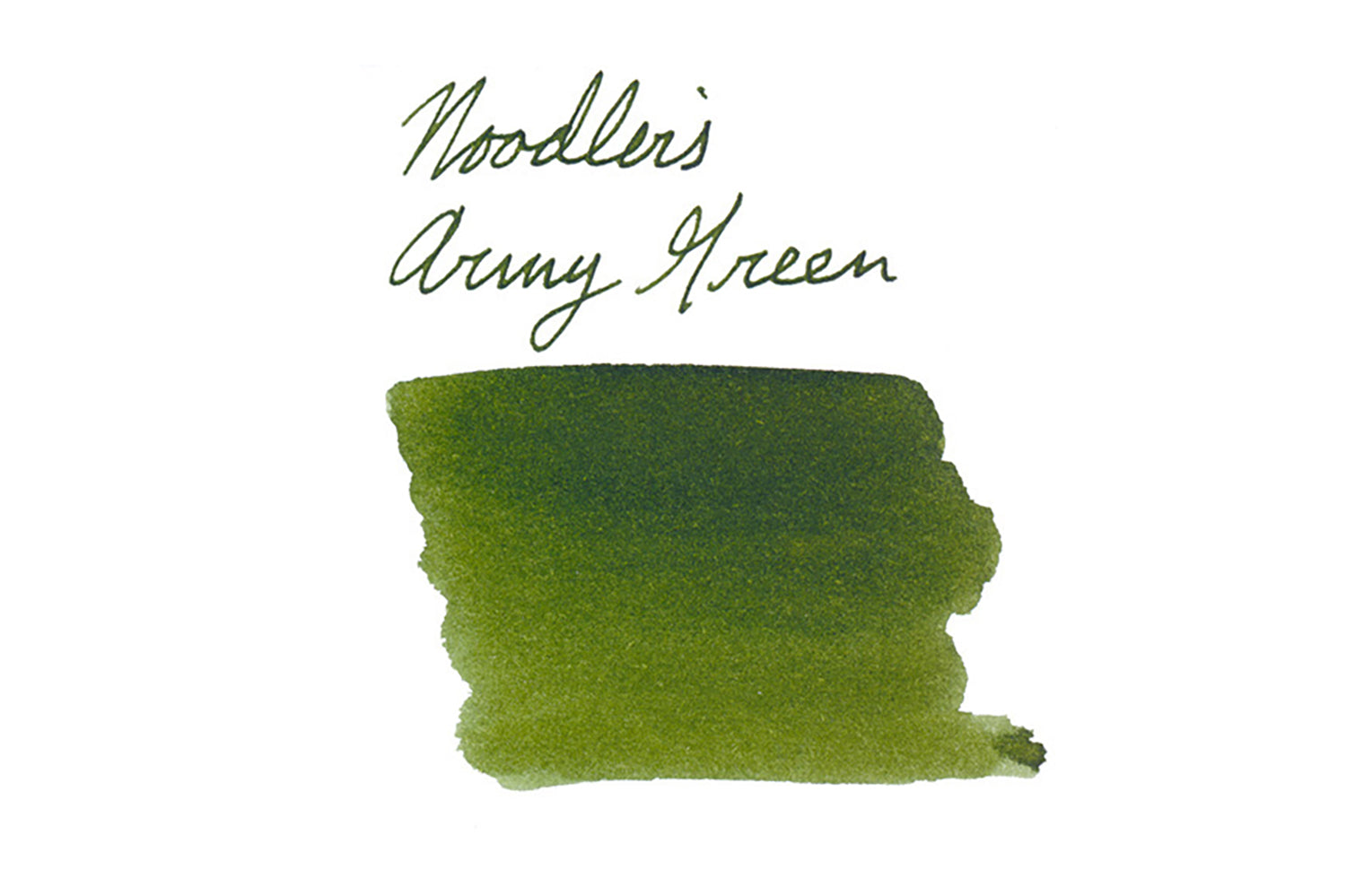 Noodler's Army Green - Ink Sample - The Goulet Pen Company