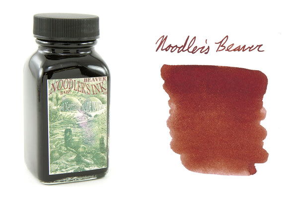 Noodlers Ink Beaver 3oz Ink Bottle Refill