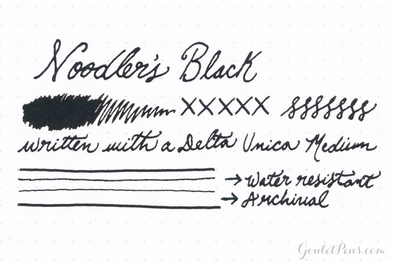 Noodler's Black - 4.5oz Bottled Ink