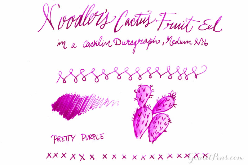 Noodler's Cactus Fruit Eel - Ink Sample