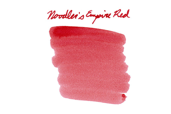 Noodler's Empire Red - Ink Sample