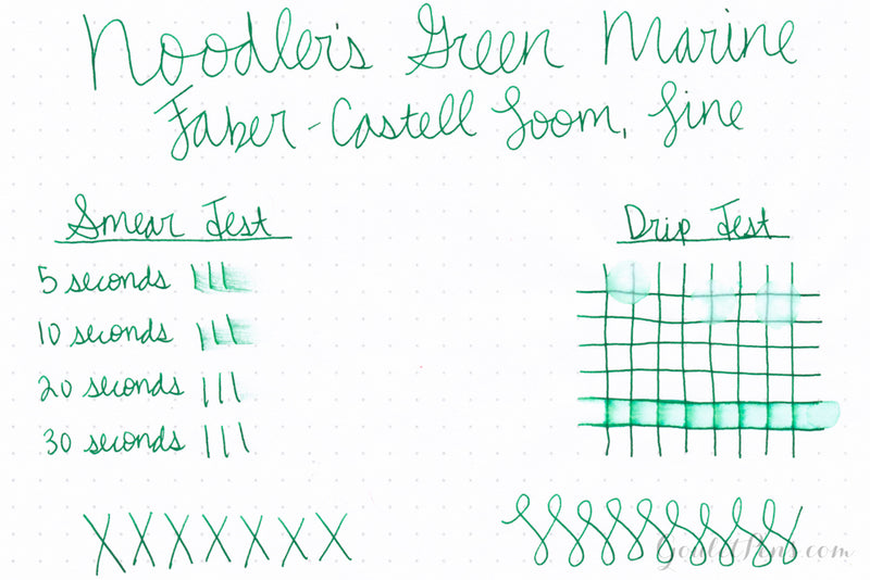 Noodler's Green Marine - 3oz Bottled Ink