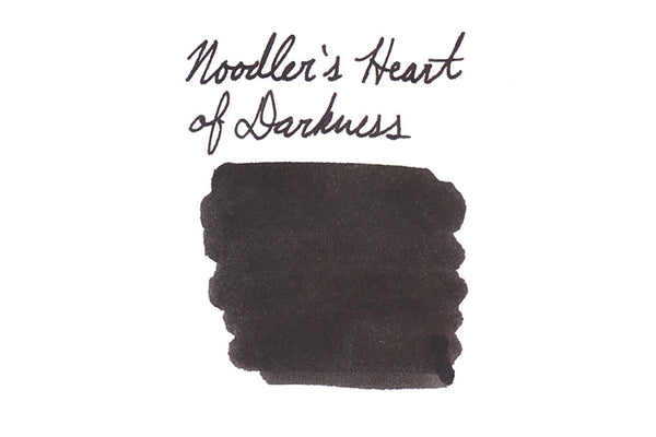 Noodler's Heart of Darkness Ink Review - Stationary Journey