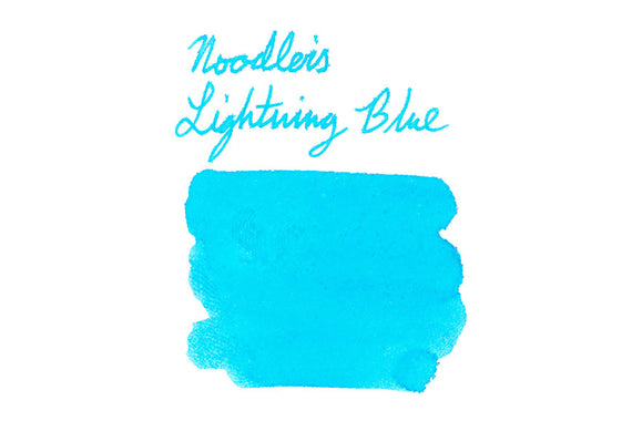 Noodler's Lightning Blue fountain pen ink