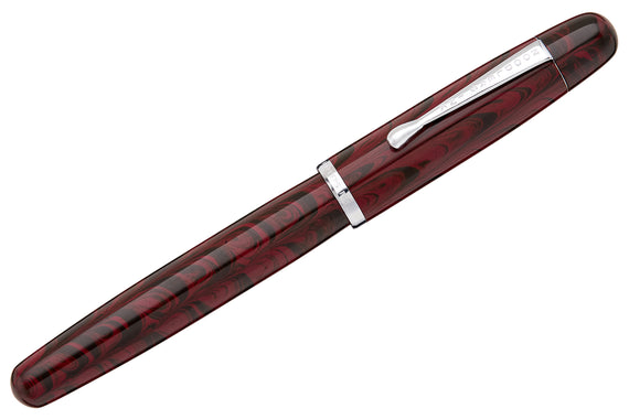 Noodler's Neponset Ebonite Flex Fountain Pen - Red Rebellion