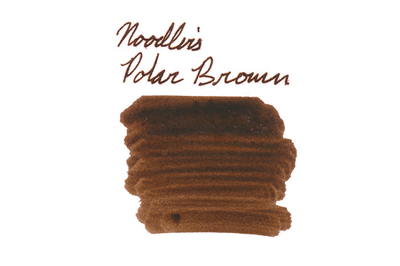 Noodler's Polar Brown fountain pen ink