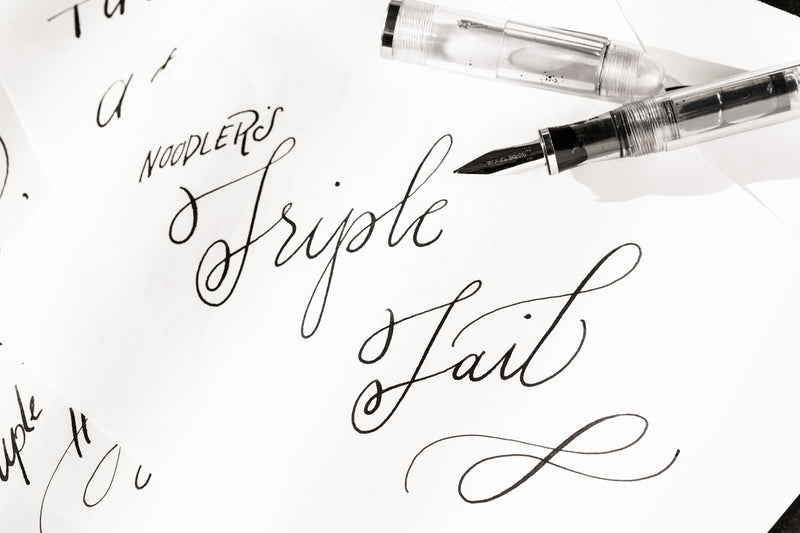 Noodler's Triple Tail Flex Fountain Pen - Clear