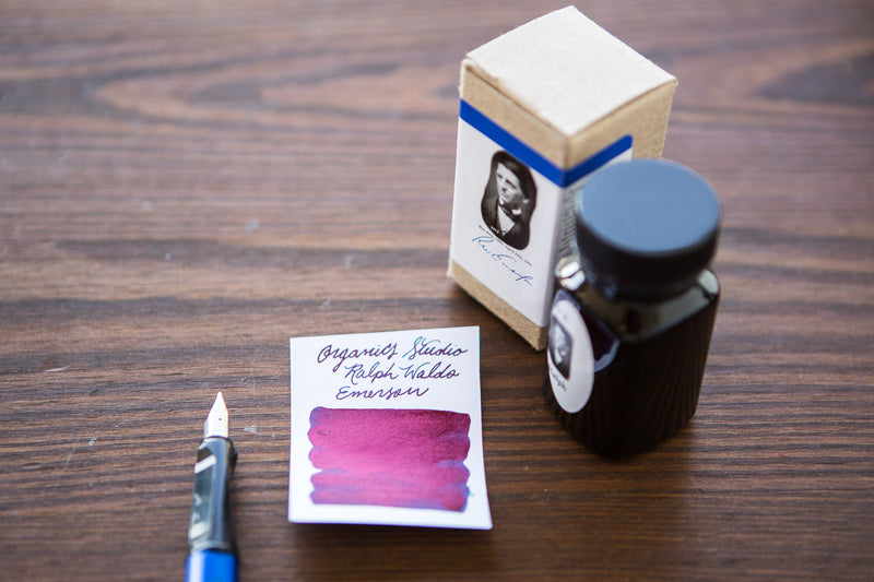 Organics Studio Ralph Waldo Emerson Twilight Blue - 55ml Bottled Ink