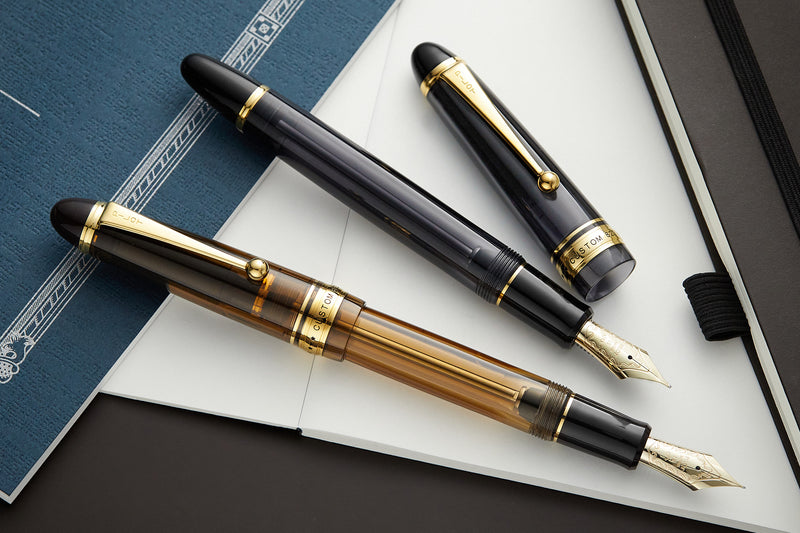 Pilot Custom 823 Fountain Pen - Smoke - The Goulet Pen Company