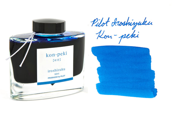 Pilot Iroshizuku Kon-peki - 50ml Bottled Ink