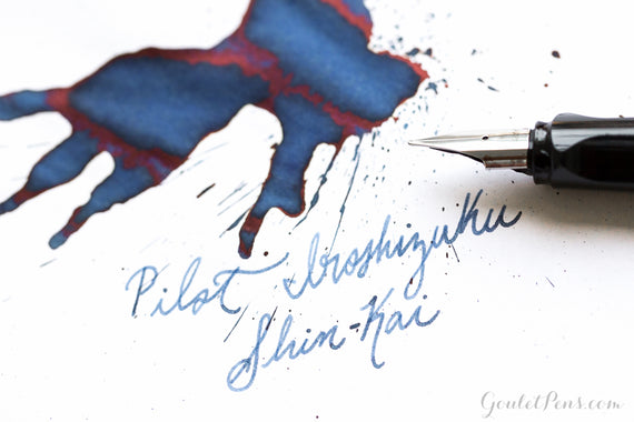 Pilot Iroshizuku Shin-kai fountain pen ink