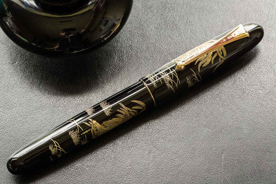 Namiki Chinkin Fountain Pen - Rooster