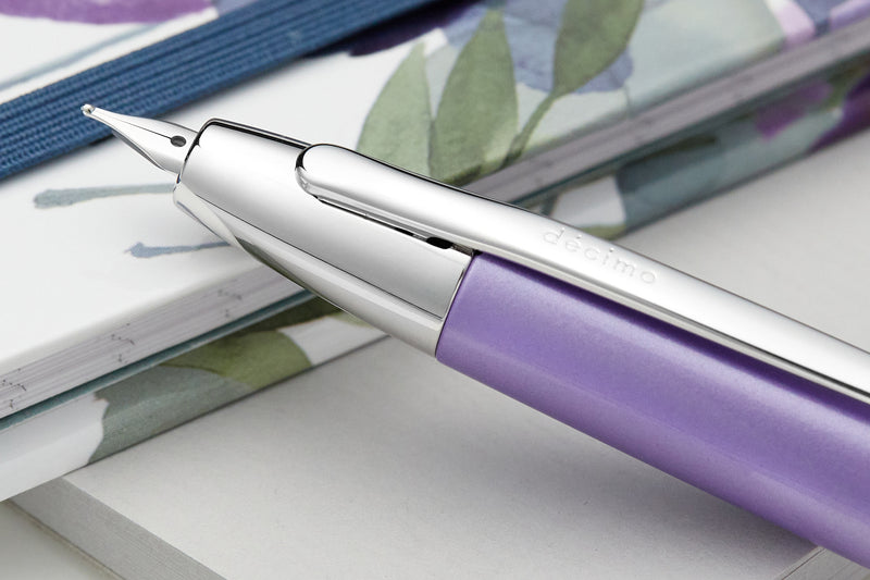 Pilot Vanishing Point Decimo Fountain Pen - Purple