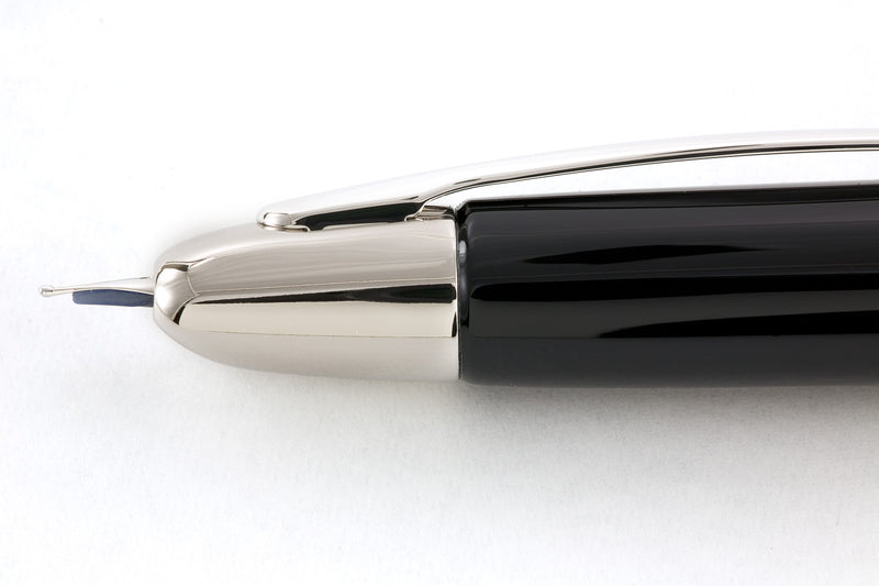 Pilot Vanishing Point Fountain Pen - Black/Rhodium