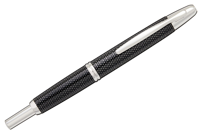 Pilot Vanishing Point Fountain Pen - Black Carbonesque - The Goulet Pen ...