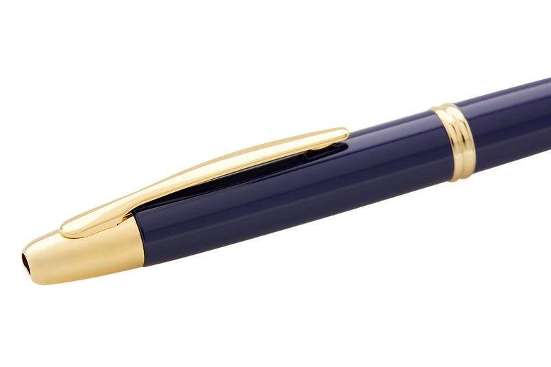 Pilot Vanishing Point Fountain Pen - Blue/Gold