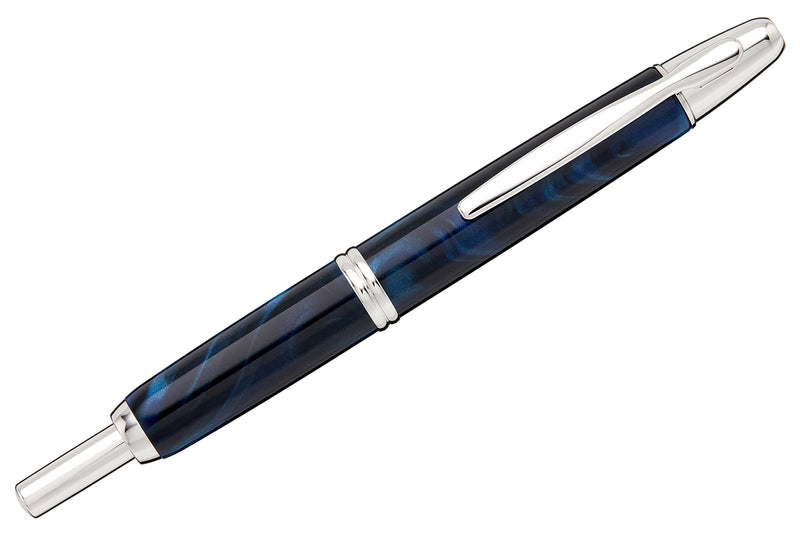 Pilot Vanishing Point SE Fountain Pen - Marble Blue - The Goulet Pen ...