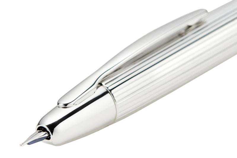 Pilot Vanishing Point Fountain Pen - Stripes