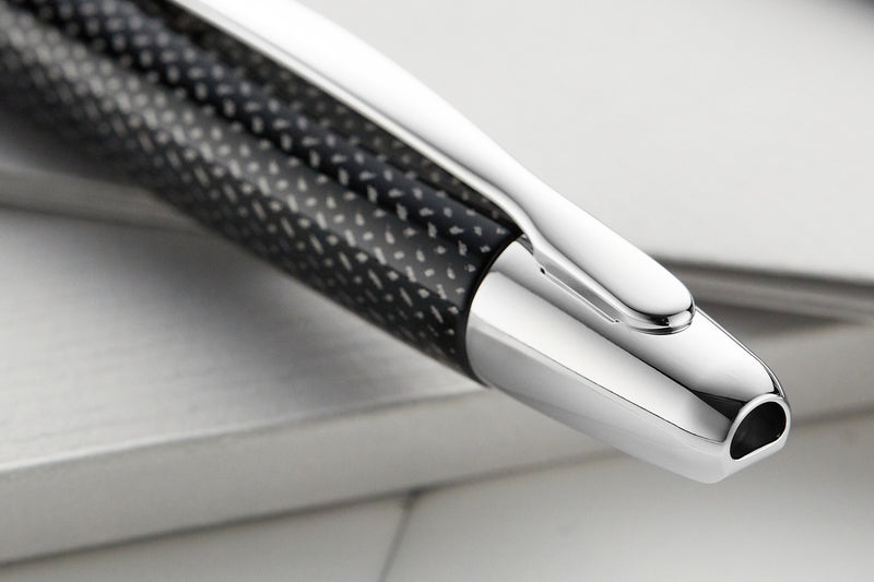 Pilot Vanishing Point Fountain Pen - Black Carbonesque