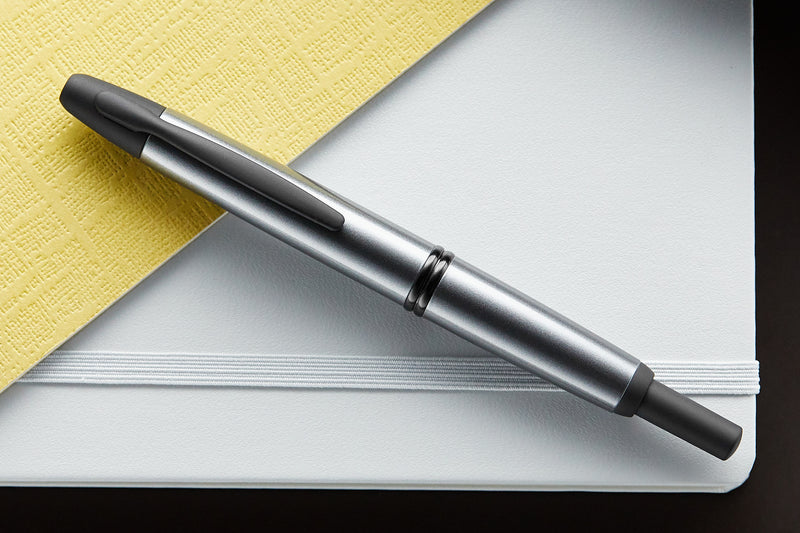 Pilot Vanishing Point Fountain Pen - Gun Metal/Black