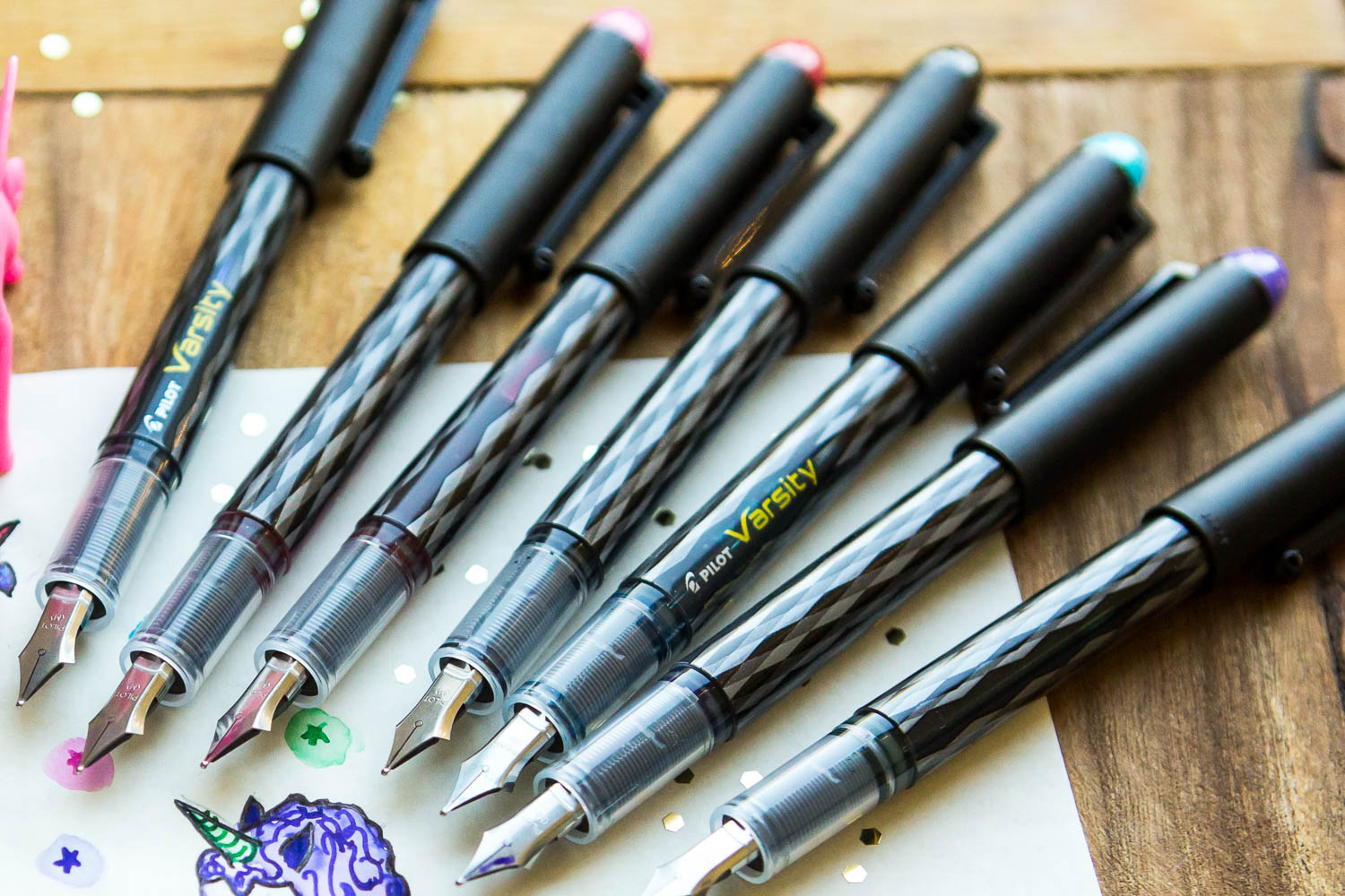 A look at the Pilot V disposable fountain pen and how to refill one.