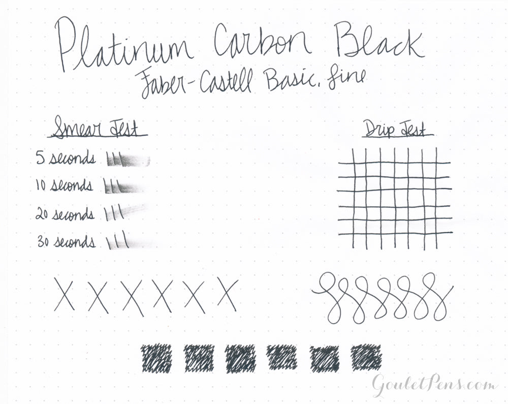 Ink Review #223: Platinum Carbon Black — Fountain Pen Pharmacist