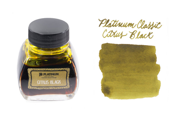 Platinum Carbon Black - 60ml Bottled Fountain Pen Ink - The Goulet Pen  Company