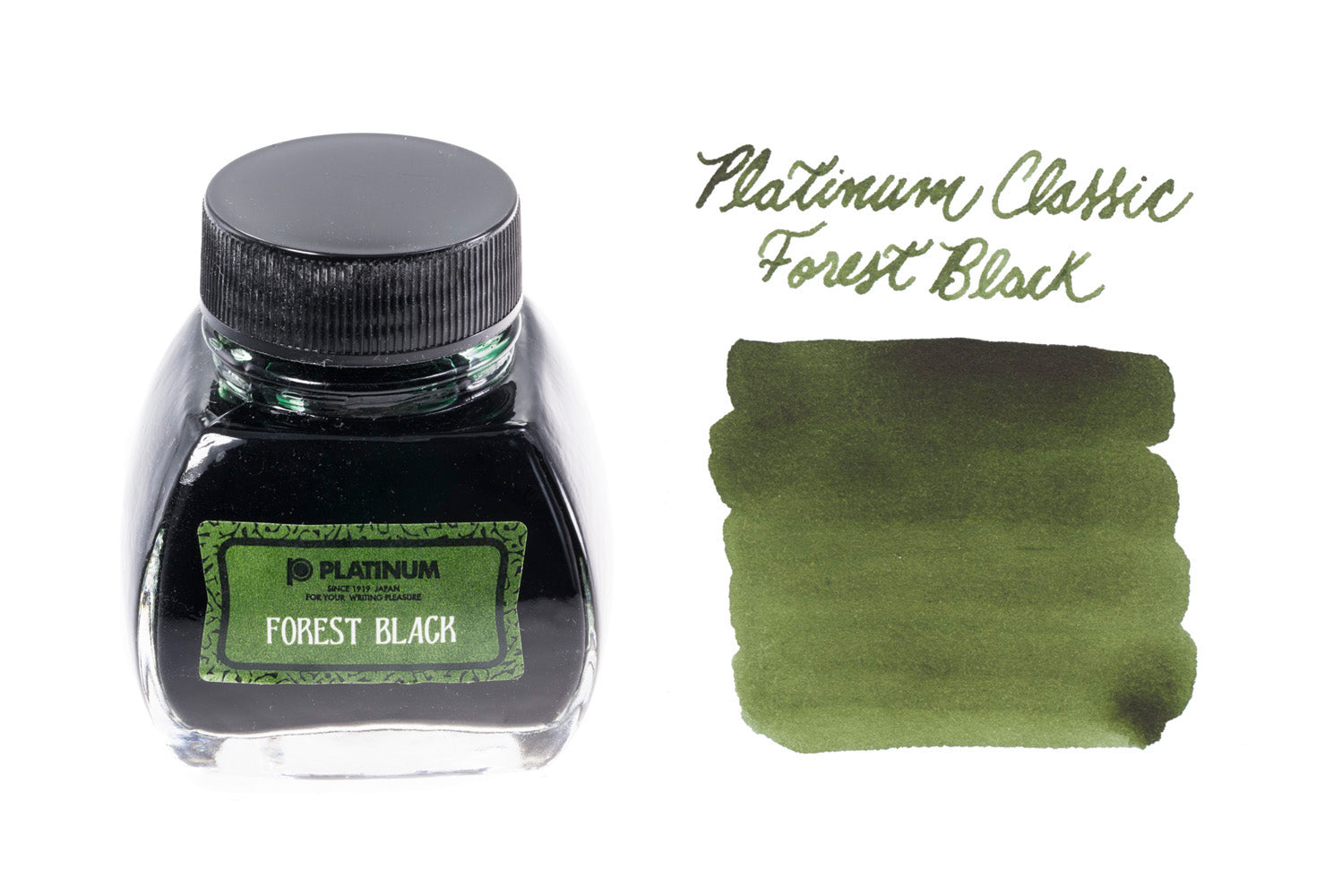 The Quest for the Perfect Green-Black Ink: Anderillium Colossal Squid Dark  and Green Kingfisher Green — The Gentleman Stationer