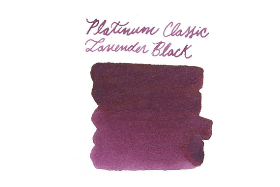 Platinum Classic Lavender Black fountain pen ink