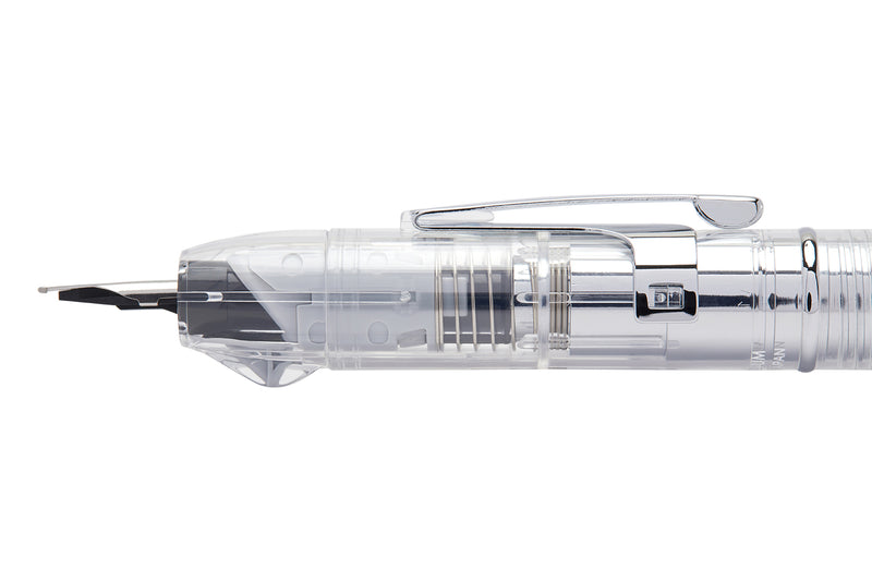 Platinum Curidas Fountain Pen - Prism Crystal - The Goulet Pen Company