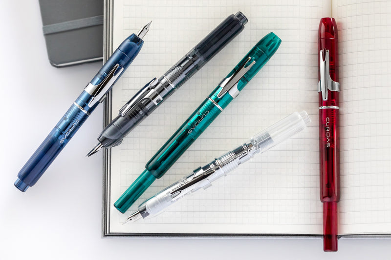 Platinum Curidas Fountain Pen - Prism Crystal