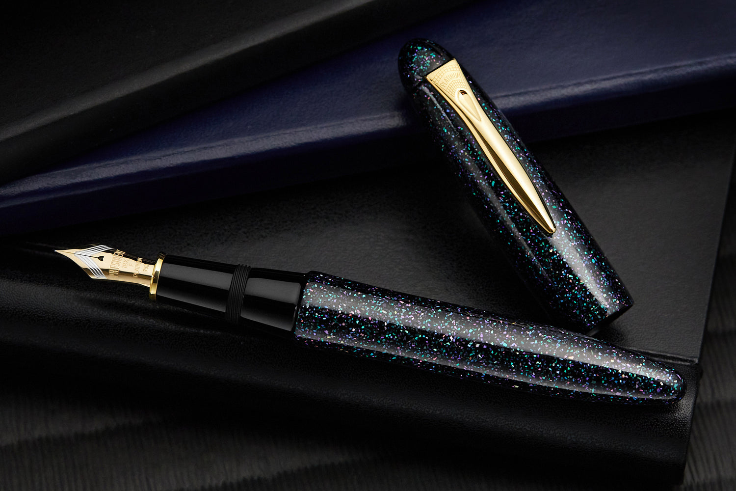 Platinum Izumo Fountain Pen - Raden Galaxy - The Goulet Pen Company