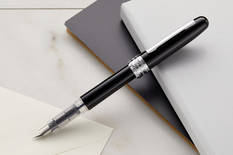 Platinum Plaisir Fountain Pen - Black