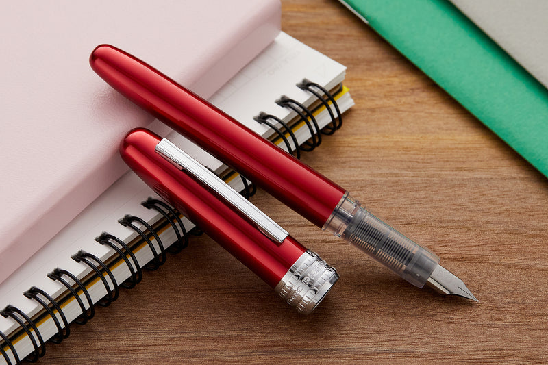 Platinum Plaisir Fountain Pen - Red