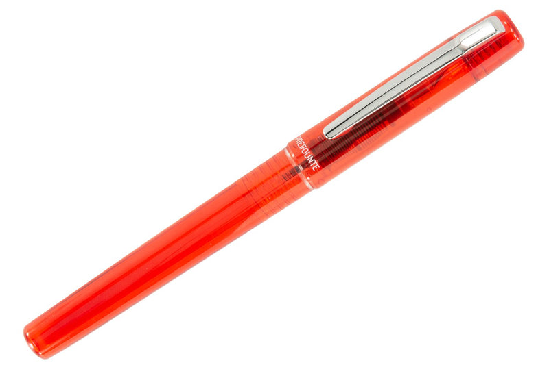 Platinum Prefounte Fountain Pen - Vermilion Orange - The Goulet Pen Company