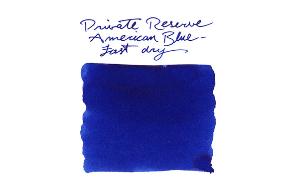 Private Reserve American Blue Fast Dry fountain pen ink