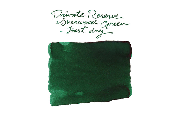 Private Reserve Sherwood Green Fast Dry fountain pen ink