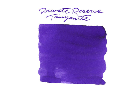 Private Reserve Tanzanite fountain pen ink