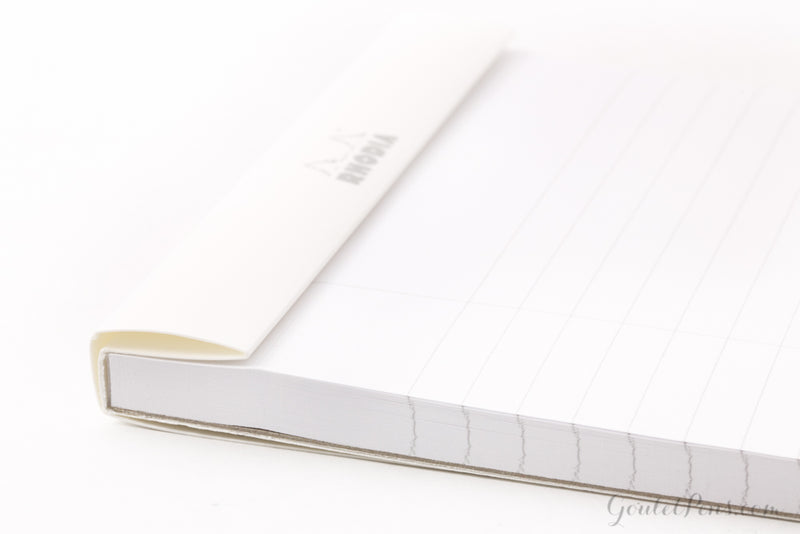 Rhodia No. 18 A4 Notepad - Ice White, Lined